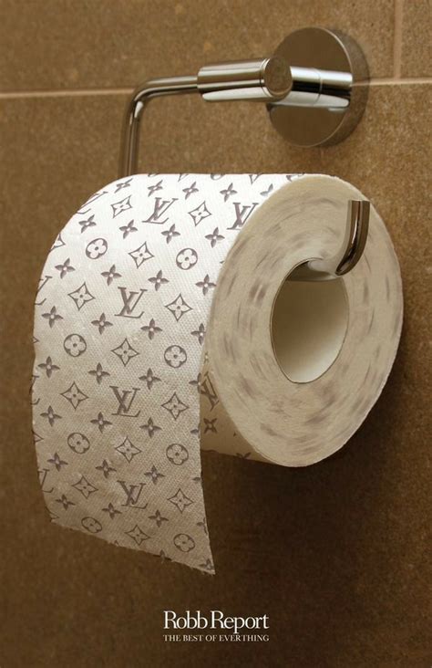 louis vuitton toilet paper